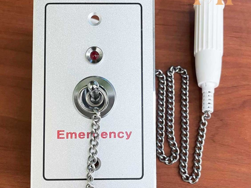 Nút gọi khẩn cấp gắn trong phòng tắm, có dây giật kéo dài Medi EM-601A